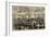 The Royal Entry into London, Sailors at the Admiralty Saluting-null-Framed Giclee Print