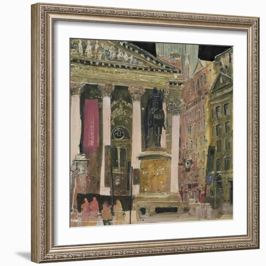 The Royal Exchange, London-Susan Brown-Framed Giclee Print