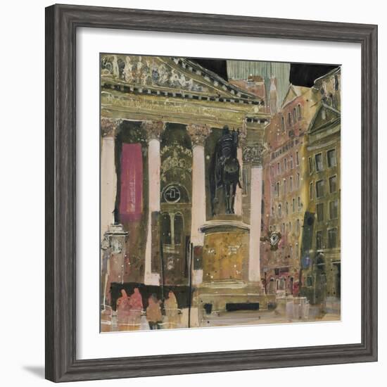 The Royal Exchange, London-Susan Brown-Framed Giclee Print