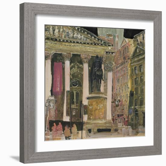 The Royal Exchange, London-Susan Brown-Framed Giclee Print