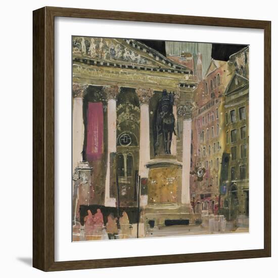 The Royal Exchange, London-Susan Brown-Framed Giclee Print