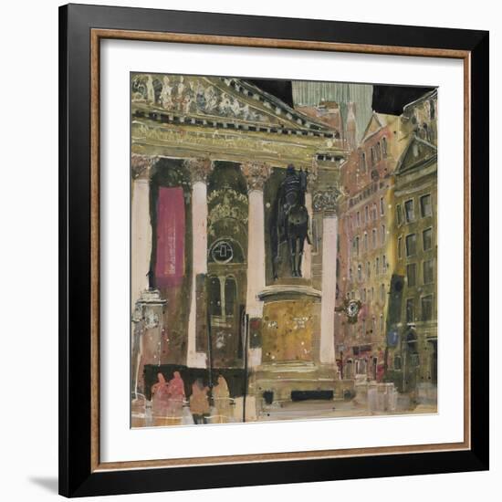 The Royal Exchange, London-Susan Brown-Framed Giclee Print