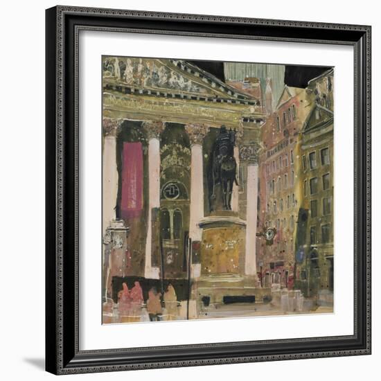 The Royal Exchange, London-Susan Brown-Framed Giclee Print