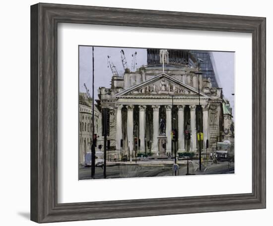 The Royal Exchange, May-Tom Hughes-Framed Giclee Print