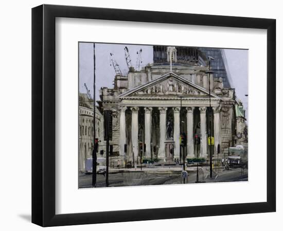 The Royal Exchange, May-Tom Hughes-Framed Giclee Print