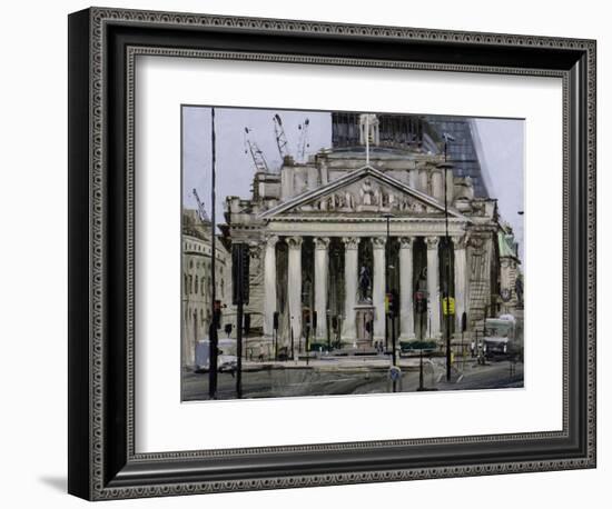 The Royal Exchange, May-Tom Hughes-Framed Giclee Print