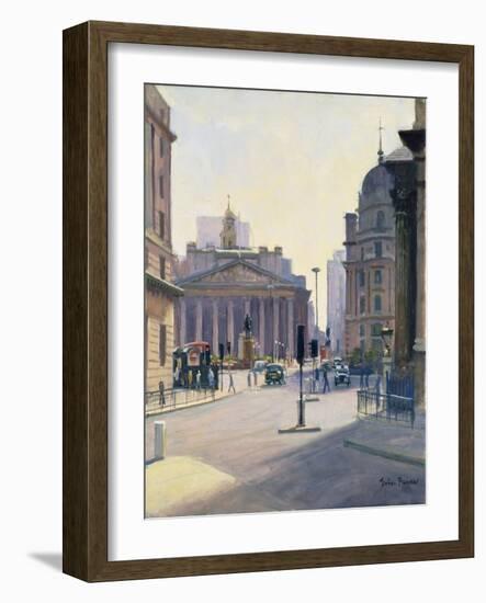 The Royal Exchange-Julian Barrow-Framed Giclee Print