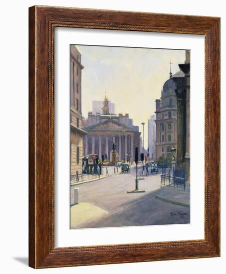 The Royal Exchange-Julian Barrow-Framed Giclee Print