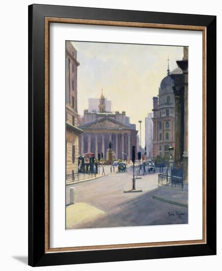 The Royal Exchange-Julian Barrow-Framed Giclee Print