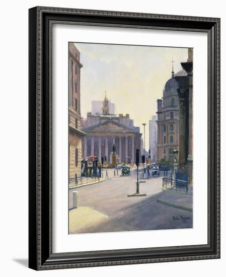 The Royal Exchange-Julian Barrow-Framed Giclee Print
