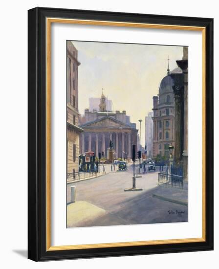 The Royal Exchange-Julian Barrow-Framed Giclee Print