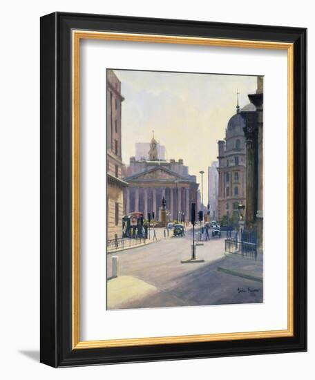 The Royal Exchange-Julian Barrow-Framed Giclee Print