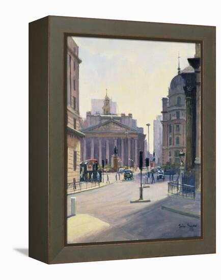 The Royal Exchange-Julian Barrow-Framed Premier Image Canvas