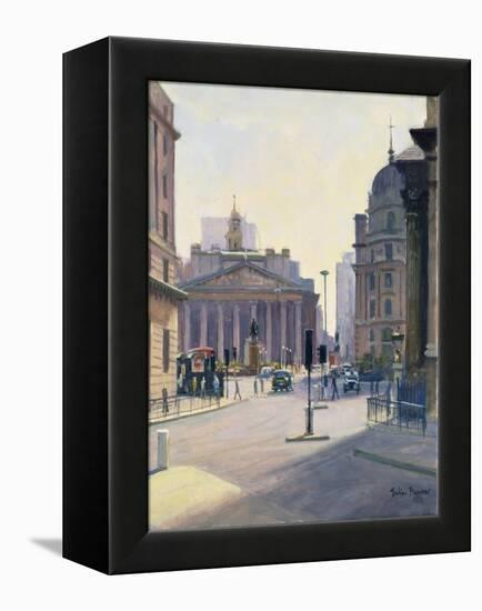 The Royal Exchange-Julian Barrow-Framed Premier Image Canvas