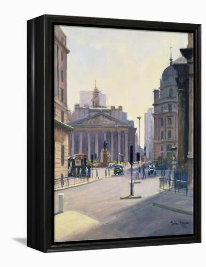 The Royal Exchange-Julian Barrow-Framed Premier Image Canvas