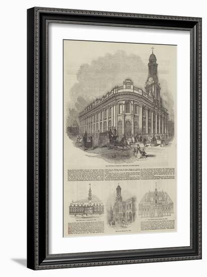 The Royal Exchange-null-Framed Giclee Print