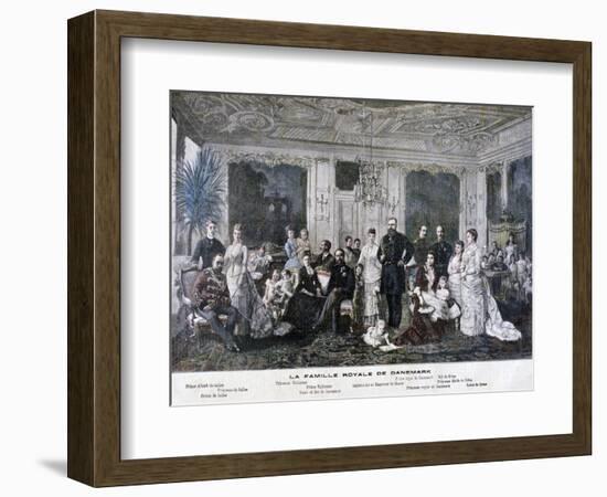 The Royal Family of Denmark, 1891-Henri Meyer-Framed Giclee Print
