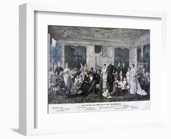 The Royal Family of Denmark, 1891-Henri Meyer-Framed Giclee Print