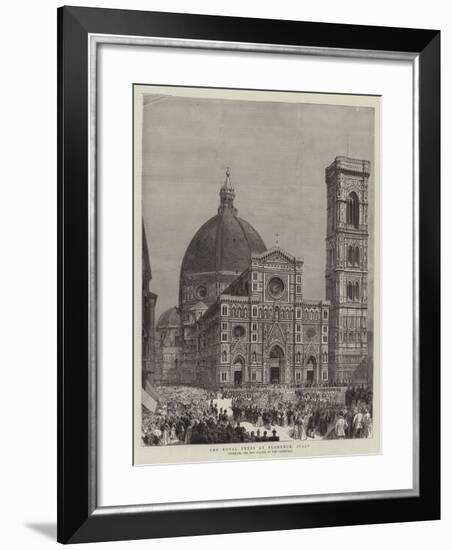 The Royal Fetes at Florence, Italy-null-Framed Giclee Print