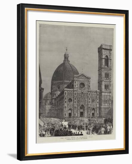 The Royal Fetes at Florence, Italy-null-Framed Giclee Print