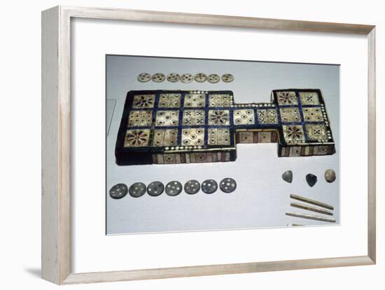 The Royal Game of Ur, from Ur, southern Iraq, c2600-c2400 BC. Artist: Unknown-Unknown-Framed Giclee Print