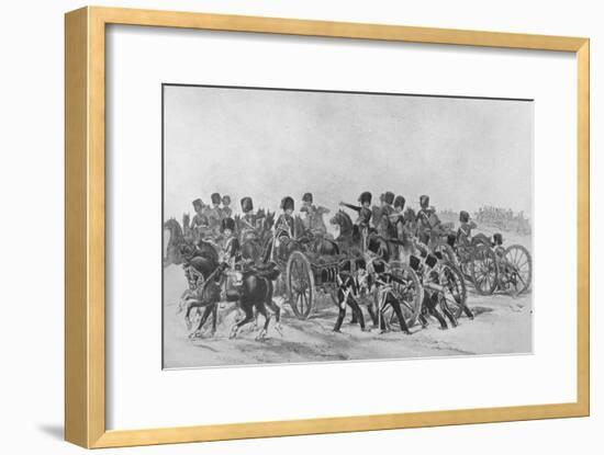 'The Royal Horse Artillery', 1846 (1909)-Unknown-Framed Giclee Print