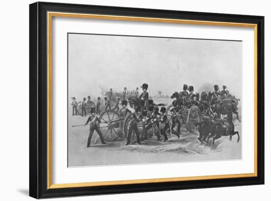 'The Royal Horse Artillery', 1846 (1909)-Unknown-Framed Giclee Print