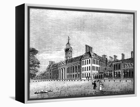The Royal Hospital, Chelsea, London, 19th Century-null-Framed Premier Image Canvas