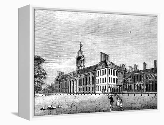 The Royal Hospital, Chelsea, London, 19th Century-null-Framed Premier Image Canvas