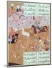 The Royal Hunt, from a Book of Poems by Hafiz Shirazi-null-Mounted Giclee Print