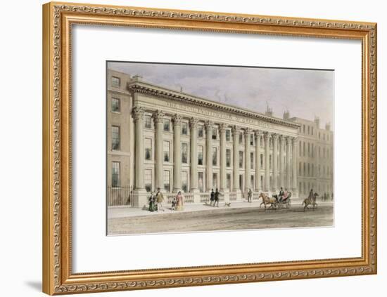 The Royal Institution of Great Britain, Albemarle Street, C.1838-Thomas Hosmer Shepherd-Framed Giclee Print