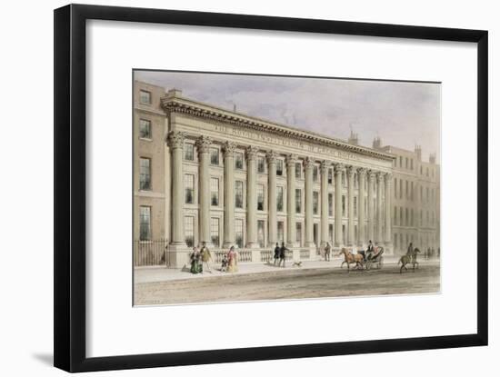 The Royal Institution of Great Britain, Albemarle Street, C.1838-Thomas Hosmer Shepherd-Framed Giclee Print