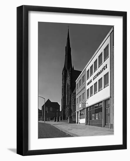 The Royal Insurance Building in Moorgate, Rotherham, South Yorkshire, 20 July 1962-Michael Walters-Framed Photographic Print