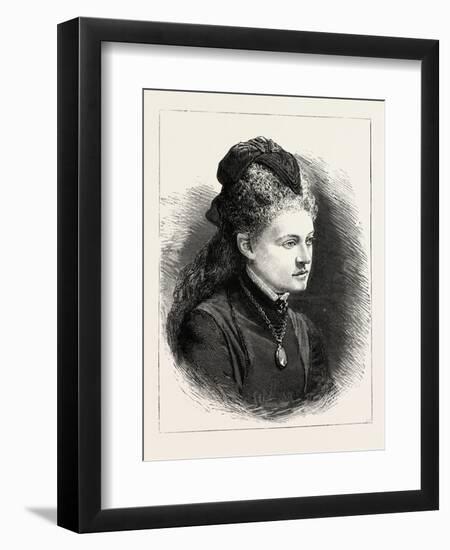 The Royal Marriage at Windsor: H.R.H. Baroness Von Pawel Rammingen-null-Framed Giclee Print