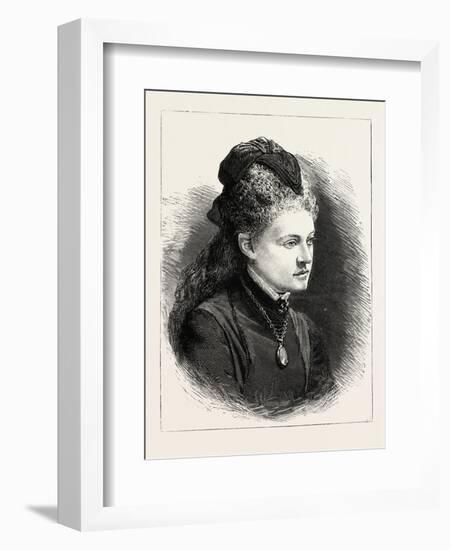 The Royal Marriage at Windsor: H.R.H. Baroness Von Pawel Rammingen-null-Framed Giclee Print