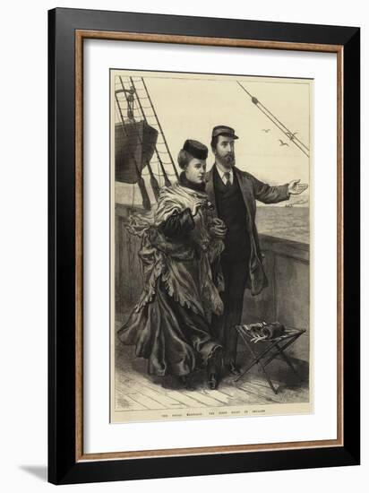 The Royal Marriage, the First Sight of England-Arthur Hopkins-Framed Giclee Print