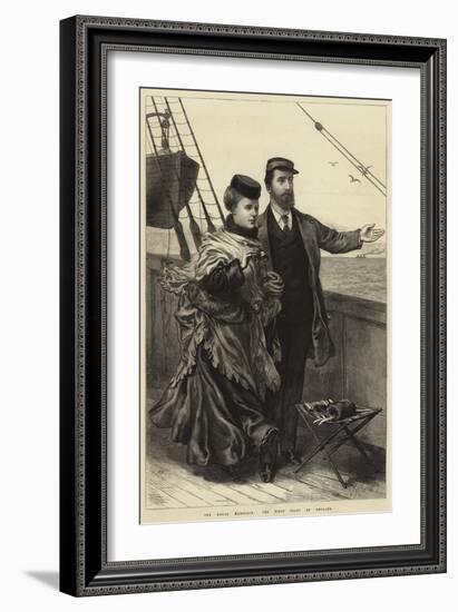 The Royal Marriage, the First Sight of England-Arthur Hopkins-Framed Giclee Print