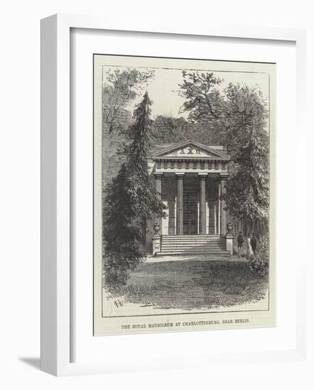 The Royal Mausoleum at Charlottenburg, Near Berlin-Frank Watkins-Framed Giclee Print