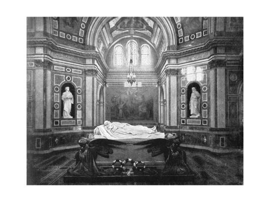 The Royal Mausoleum Frogmore 1901 Giclee Print By Hn King Art