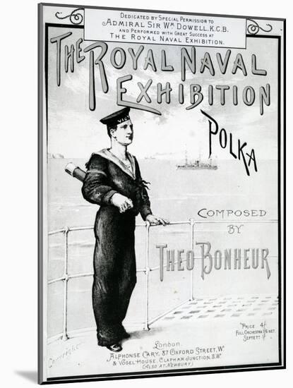 The Royal Naval Exhibition Polka-null-Mounted Giclee Print