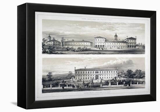 The Royal Naval School, Lewisham High Road, New Cross, Lewisham, London, C1870-null-Framed Premier Image Canvas