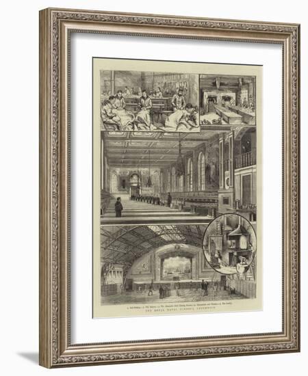 The Royal Naval Schools, Greenwich-null-Framed Giclee Print