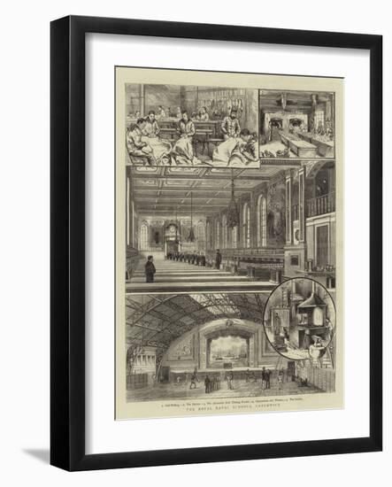 The Royal Naval Schools, Greenwich-null-Framed Giclee Print