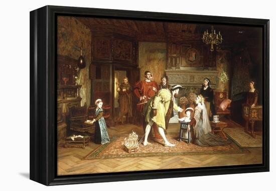 The Royal Nursery, 1538-Marcus Stone-Framed Premier Image Canvas