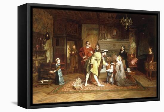 The Royal Nursery, 1538-Marcus Stone-Framed Premier Image Canvas