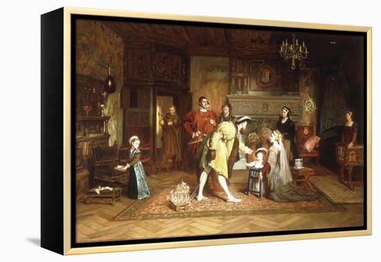 The Royal Nursery, 1538-Marcus Stone-Framed Premier Image Canvas