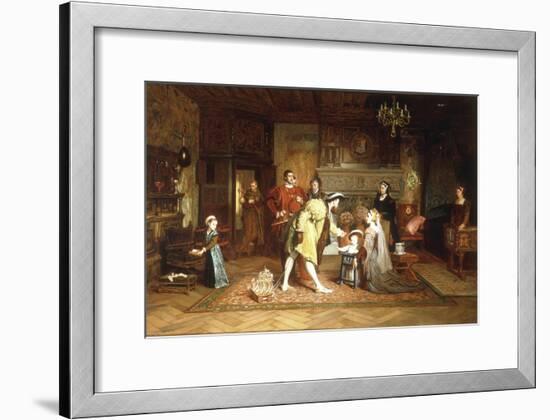 The Royal Nursery, 1538-Marcus Stone-Framed Giclee Print