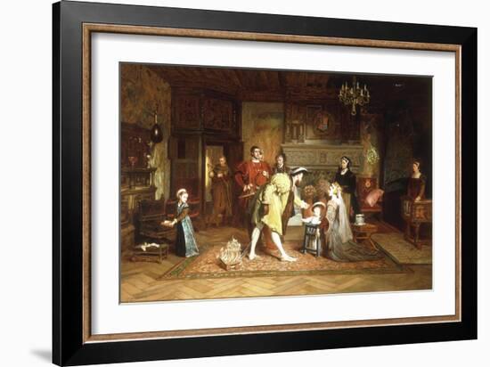 The Royal Nursery, 1538-Marcus Stone-Framed Giclee Print