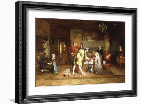 The Royal Nursery, 1538-Marcus Stone-Framed Giclee Print