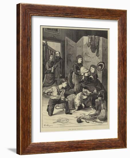 The Royal Nursery-Walter Jenks Morgan-Framed Giclee Print